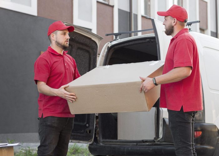 front-view-delivery-men-job-concept front-view-delivery-men-job-concept